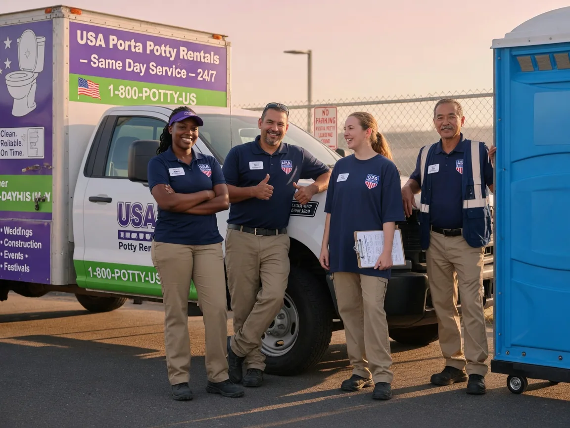 Porta Potty Rental company in Damascus, AR